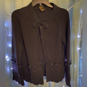 Grace Elements Black Woman’s Cardigan
